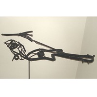 Christopher Irons: Violinist, Metal Sculpture